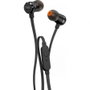 JBL TUNE 290 Auriculares Intraaurales con Sonido Pure Bass, Negros